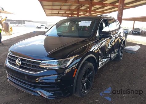2023 Volkswagen Tiguan 2.0T Se R-Line Black из США, поврежденный, VIN 3VV8B7AXXPM030780